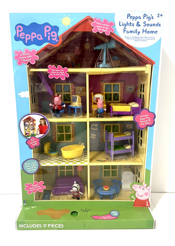Raro playset peppa pig luci - peppa, pig's
