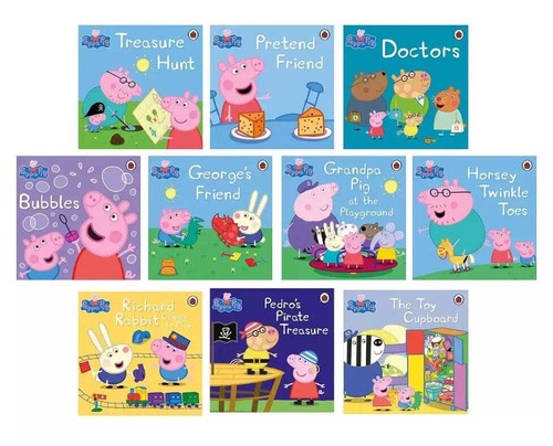 Peppa pig books ziplock - pig,