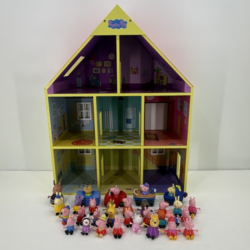 Casa delle bambole peppa pig - bambole,