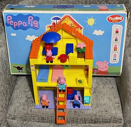 Set costruzioni casa peppa - set,