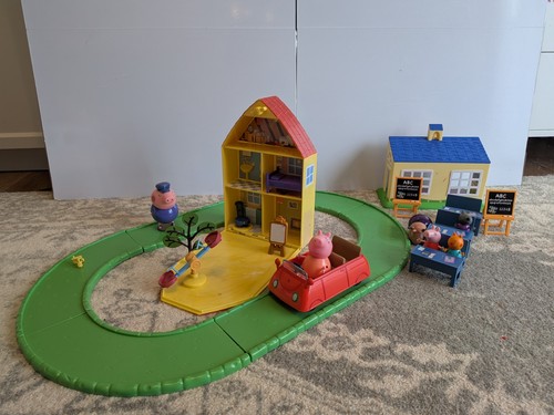 Peppa pig playset - peppa,