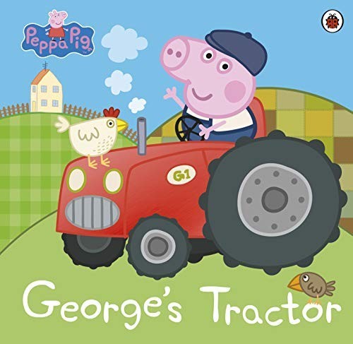 Peppa pig george tractor - pig:,