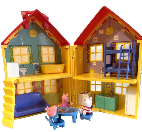 Peppa pig fold deluxe house - peppa,
