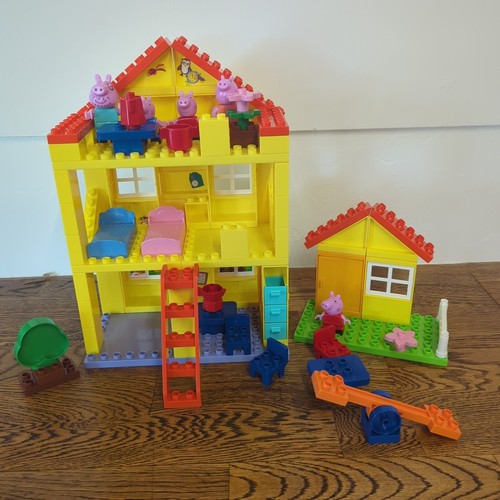 Peppa pig casa set costruzioni - pig,