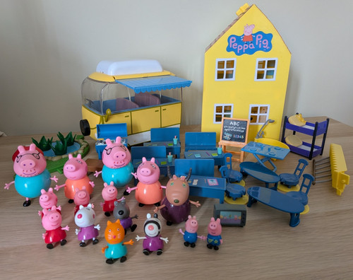 Pacchetto giocattoli peppa pig - pacchetto,