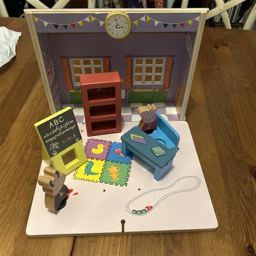 Playset casa scuola - in, legno