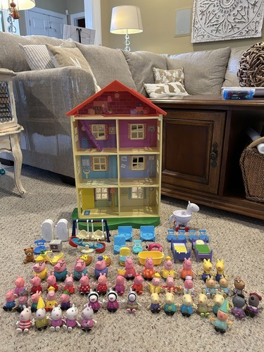 Peppa pig casa famiglia - casa,